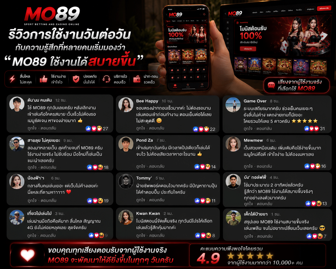รีวิวการใช้งานวันต่อวัน กับความรู้สึกที่หลายคนเริ่มมองว่า MO89 ใช้งานได้สบายขึ้น